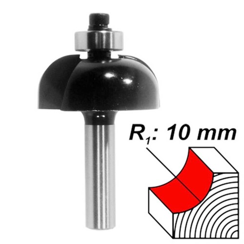 Hohlkehlfräser radius 10mm - hm,