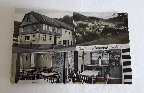 Alte ansichtskarte hahnenbach - ansichtskarte,