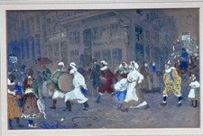 Aquarell von Carl Rüdell