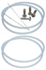 2 Dichtungen Pumpentopf 182mm Spülmaschine E15 für Bosch Siemens Neff 12005744