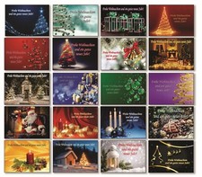 200 Weihnachtskarten mit