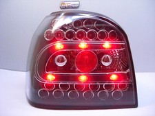 VW Golf 3 Limosine + Cabrio LED Rückleuchten Schwarz-klar Glas Bj. 1991-1998