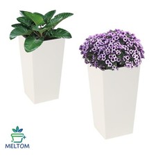 Blumenkübel Hochglanz Einsatz