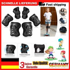 6STK-Kinder Schonerset Protektoren Schützer Inliner Schutzausrüstung Knieschoner
