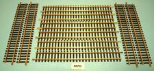 10 gerade Gleise 1700 (6001) vom FLEISCHMANN H0 Modellgleis - (M70)