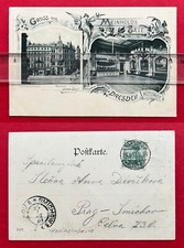 AK DRESDEN 1901 Meinholds