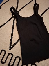 NEU H&M geripptes Top 34/36/XS shirt body clean boho goa blog trend öko zar