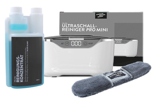 Ultra klar ultraschallreiniger - klar,