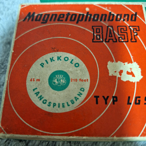 Magnetophonband basf pikkolo - magnetophonband,