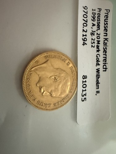 Wilhelm mark 900 gold - 2.,