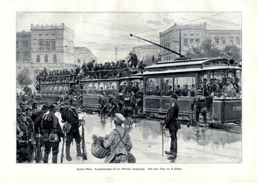 Truppentransport mit
