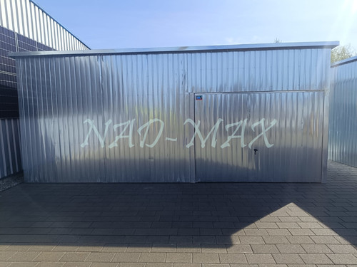 Blechgarage 7x5x3m schwingtor - +blechgarage,