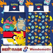 Pokemon Kinder Bettwäsche