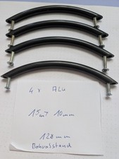 Möbelgriff Alu Schwarz 128 cm Bohrabstand