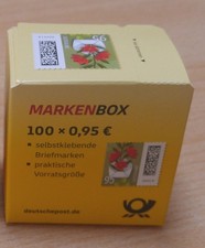 Markenbox Blumenbrief 100x 0,95 selbstklebend Postfrisch Ungelaufen OVP