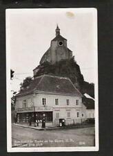 21582 AK Raabs an d Thaya Kaufhaus Fritz Fürst Tankstelle Tanksäule ESSOLUB 1943