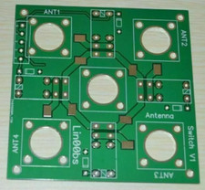 4:1 Kurzwellen Antenne Schalter Leiterplatte N Typ oder SO-239