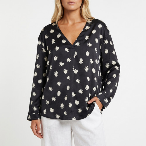 Damen bluse aniston plus - bluse,