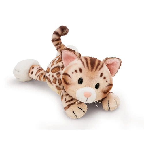 Kuscheltier liegende bengal - kuscheltier,