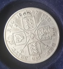 925er Silbermünze 1 Double