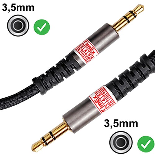 Aux 5mm stecker - 3,5mm, klinken