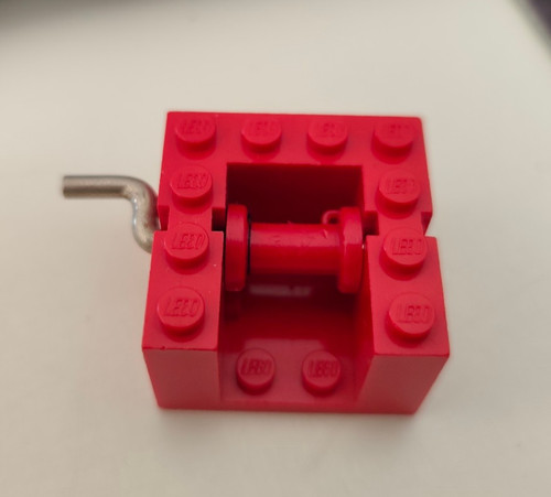 Lego seilwinde mit kurbel - lego,