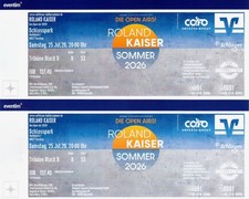 2 Tickets Roland Kaiser am