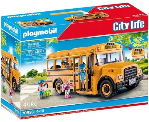 Playmobil 70983 schoolbus - playmobil, neu