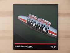MINI JOHN COOPER WORKS Prospekt von 2020 BROCHURE PROSPECTUS new Mini BMW