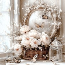 Wandbild Vintage Shabby Chic