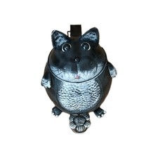 Treteimer Katzenmotiv (vermutlich Firma Gall & Zick)