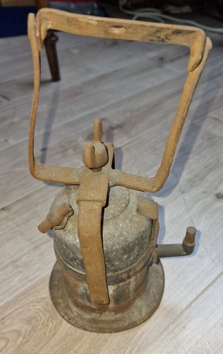 Sehr alte grubenlampe - sehr,