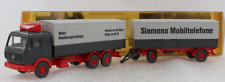 Wiking 1:87 Werbemodell A.S.S LKW MB 2235 Siemens Mobiltelefone GK 31 1989 OVP