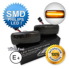 2x LED SEITENBLINKER BLINKER JEEP PATRIOT GRAND CHEROKEE COMPASS 300C SCHWARZ