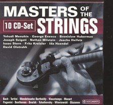 10 CD Masters of the Strings
