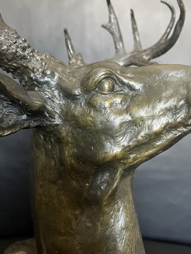 Alte bronze büste - bronze,