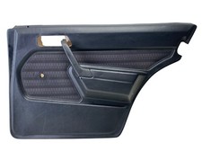Original Mercedes W201 / 190 E / Türverkleidung Hinten Rechts Leder Schwarz