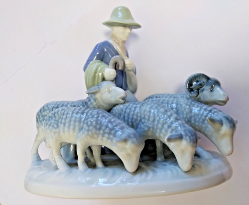 Porzellan figur schäfer - porzellan,