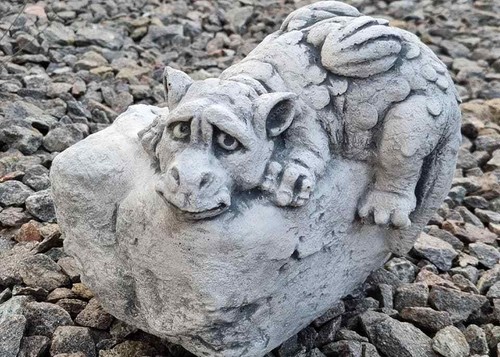 Steinfigur drache sweety - steinfigur,