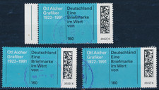 3688 gestempelt Otl Aicher Grafiker  2022 - 3 Stück