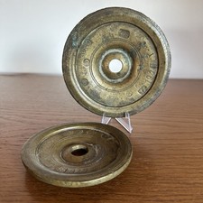 2 Scheiben Gewichte Antik