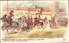 Künstler Ak Becker, Dornach