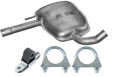 Mittelschalldämpfer Auspuff für VW Passat 35i B3 & B4 1.6, 1.8 & 2.0 3A2/5 + Kit
