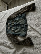 ELISA CAVALETTI CLUB ? Jeans/Wolle-Jacke Damen Gr.M COTTON/WOLL Blau Gebraucht