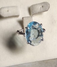 Silberring ähnlich Aquamarin