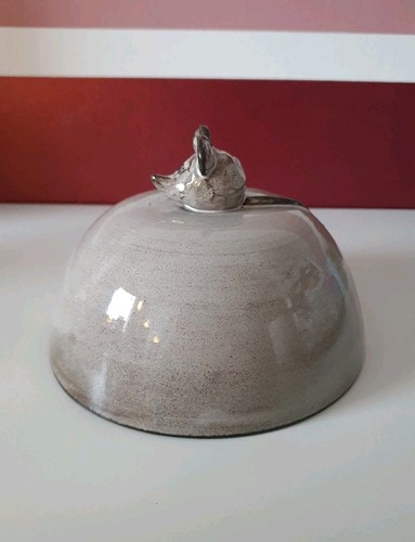 Käseglocke maus keramik - käseglocke,, maus,