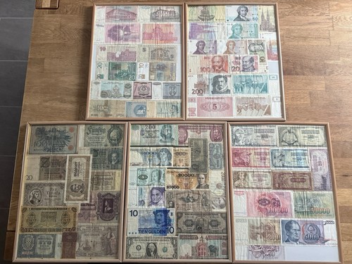 Lot sammlung weltbanknoten - lot,