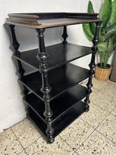 Etagere um 1890 Regal Ablage Holzregal Gedrechselt Antik Bücherregal Stand Regal
