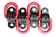4 Stück Set Anschlagpunkt schraubbar GK 8 Anschlagöse Zurrpunkt Tragf.: 1120kg