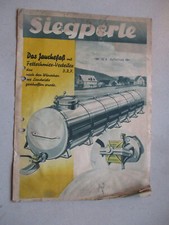 Werbe-Blatt" Siegperle Jauchefaß " Siegperle-Werk Siegen, ca. 1937
